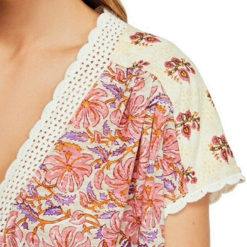 Free People Leilani Print Top - Picture 4 of 8